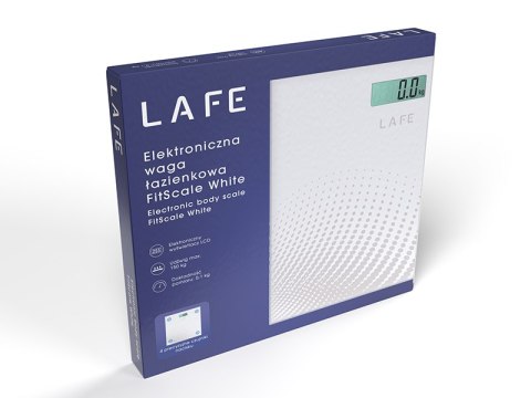 Waga łazienkowa LAFE FitScale White Waga łazienkowa LAFE FitScale White