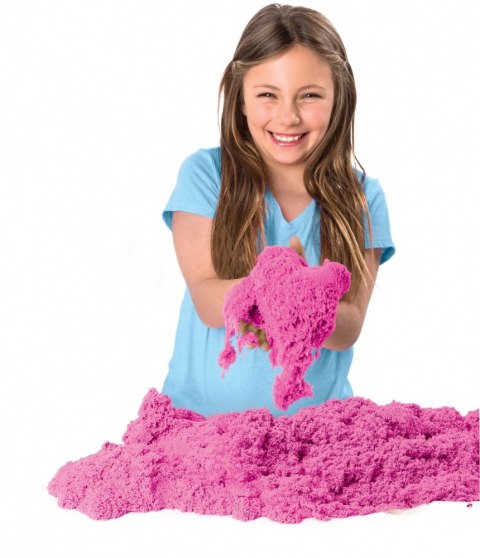 Piasek kinetyczny kinetic sand różowy (0.9 kg)