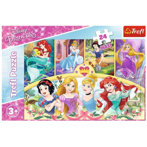 Puzzle - 24 Maxi - Magia wspomnień - Disney Princess - Trefl 14294 Puzzle - 24 Maxi - Magia wspomnień - Disney Princess - Trefl 14294