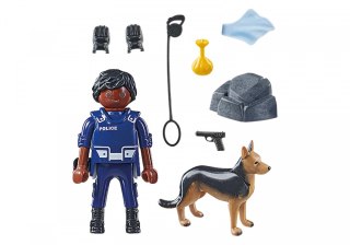 Figurka special plus 71162 policjant z psem tropiącym