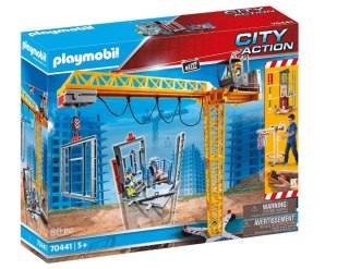 Zestaw z figurkami city action 70441 zdalnie sterowany żuraw
