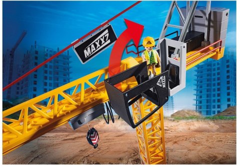 Zestaw z figurkami city action 70441 zdalnie sterowany żuraw