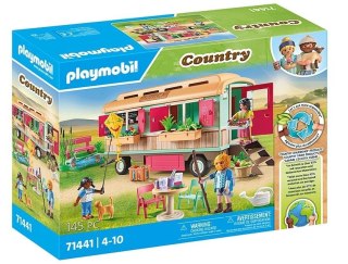 Zestaw z figurkami country 71441 przytulna kawiarenka w wagonie