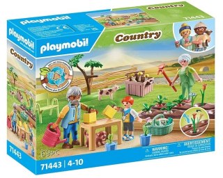 Zestaw z figurkami country 71443 ogródek warzywny u dziadka