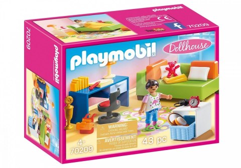 Zestaw z figurkami dollhouse 70209 pokój nastolatka