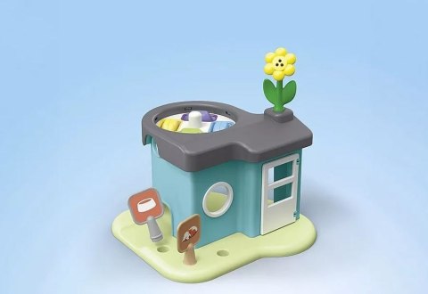 Zestaw z figurkami junior 71690 hotel dla zwierząt z dozownikiem pokarmu