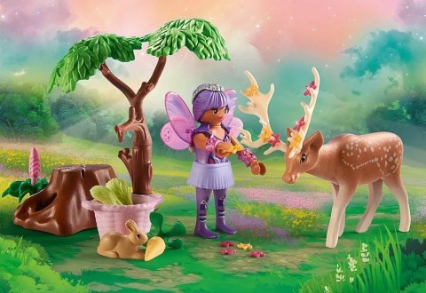Zestaw z figurkami princess magic 71800 wróżki z leśnymi zwierzętami