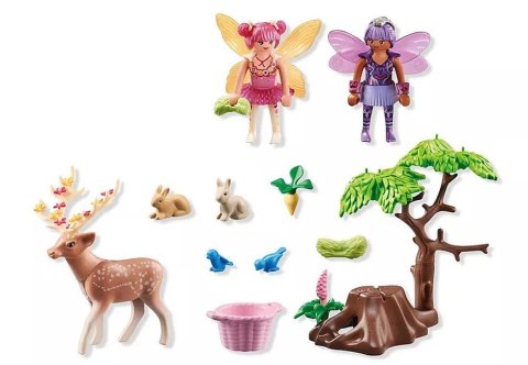 Zestaw z figurkami princess magic 71800 wróżki z leśnymi zwierzętami