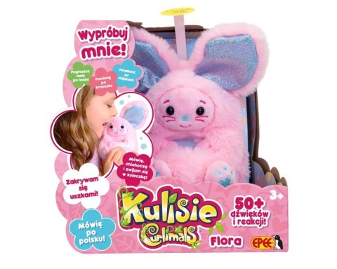 Maskotka intearaktywna kulisie króliczek flora