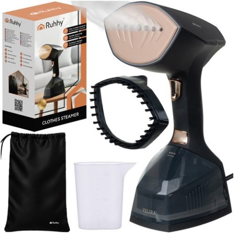 Parownica do ubrań 2000W czarna Velira Ruhhy 26901