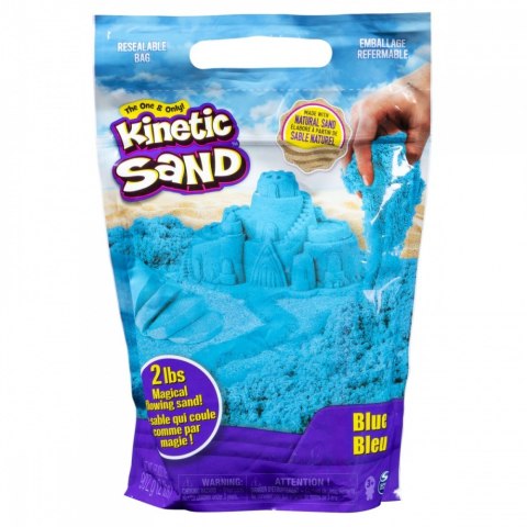 Piasek kinetyczny kinetic sand niebieski (0.9 kg)