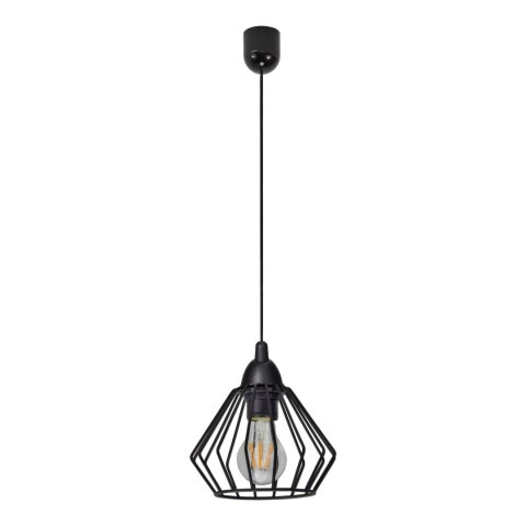 WAYA lampa wisząca, moc max. 1x18W, E27, czarna