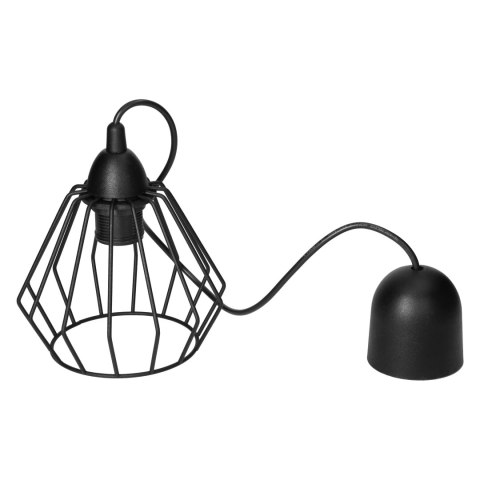 WAYA lampa wisząca, moc max. 1x18W, E27, czarna