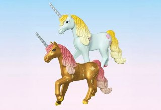 Zestaw z figurkami princess magic 71838 przytulny dom wróżek i złoty jednorożec