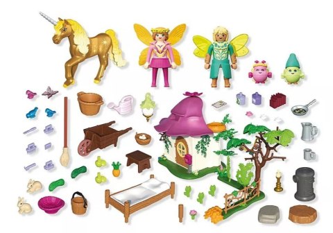 Zestaw z figurkami princess magic 71838 przytulny dom wróżek i złoty jednorożec Zestaw z figurkami princess magic 71838 przytulny dom wróżek i złoty jednorożec