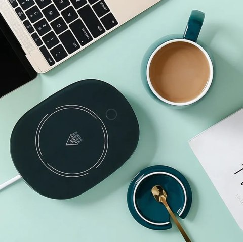 DA27A Ele. podgrzewacz do kubka zielony + kubek DA27A Ele. podgrzewacz do kubka zielony + kubek