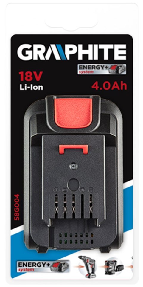 Akumulator Energy+ 18V, Li-Ion 4.0Ah Akumulator Energy+ 18V, Li-Ion 4.0Ah