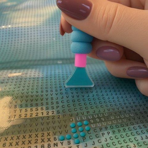 Haft diamentowy "Plaża" 40x30cm Maaleo 26769