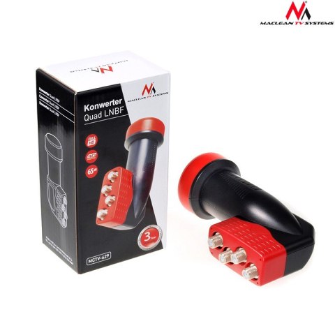Konwerter satelitarny quad MCTV-629 Konwerter satelitarny quad MCTV-629