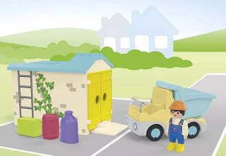 Zestaw z figurką junior 71686 ciężarówka z garażem z funkcją sortera