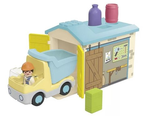 Zestaw z figurką junior 71686 ciężarówka z garażem z funkcją sortera Zestaw z figurką junior 71686 ciężarówka z garażem z funkcją sortera