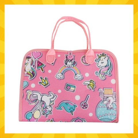 Książeczka manipulacyjna - różowa Kruzzel 26880