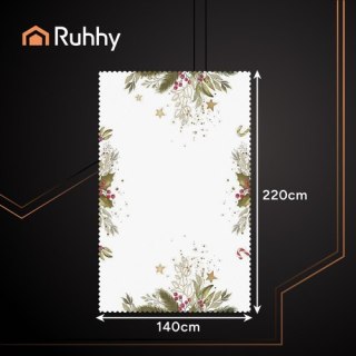 Obrus świąteczny 220x140cm Ruhhy 26378