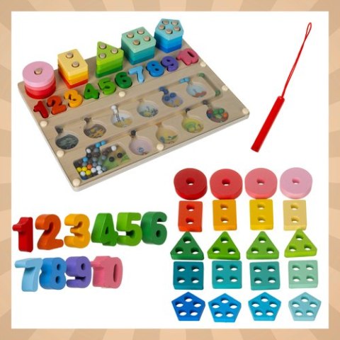 Sorter - zabawka edukacyjna Kruzzel 26509