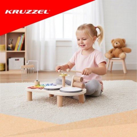 Stolik muzyczny drewniany Kruzzel 26420