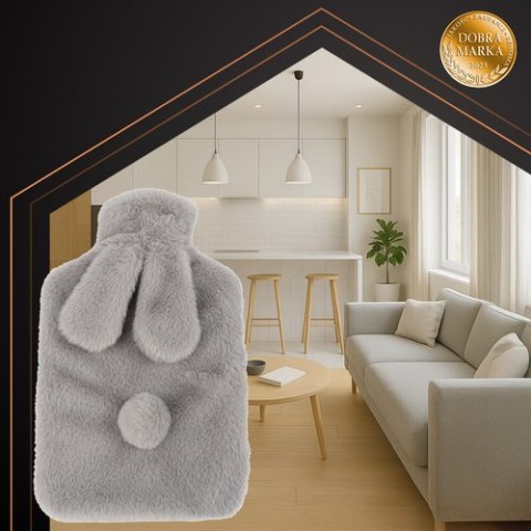 Termofor gumowy w pokrowcu 1,8L Ruhhy 26383