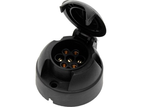 4858# Gniazdo przyczepy samochodowej plastik 7pin