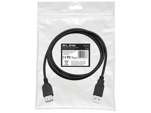 66-037# Przyłącze usb a - a 1,0m wtyk-gniazdo 66-037# Przyłącze usb a - a 1,0m wtyk-gniazdo