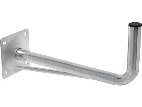 76-967# Uchwyt ścienny gięty l-800 wzmacniany