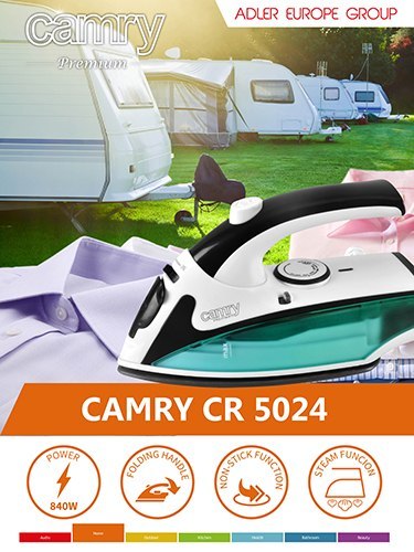 CR 5024 Żelazko turystyczne 1500w z parą