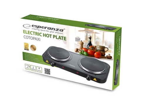 EKH010K Esperanza kuchenka elektryczna cotopaxi czarna