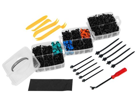 44-268# Spinki samochodowe do tapicerki 680szt 44-268# Spinki samochodowe do tapicerki 680szt