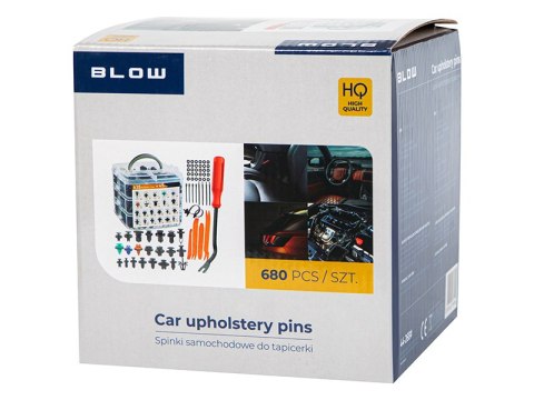 44-268# Spinki samochodowe do tapicerki 680szt 44-268# Spinki samochodowe do tapicerki 680szt