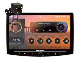 78-348# Radio blow cp01 1din 10" android/wifi/gps/carplay obrotowe