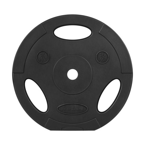 Obciążenie bitumiczne zestaw 2x15kg, otwór 31mm, talerz z uchwytami, REBEL ACTIVE