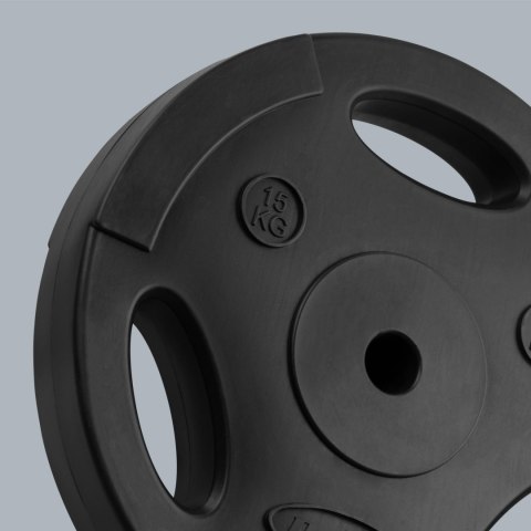 Obciążenie bitumiczne zestaw 2x15kg, otwór 31mm, talerz z uchwytami, REBEL ACTIVE