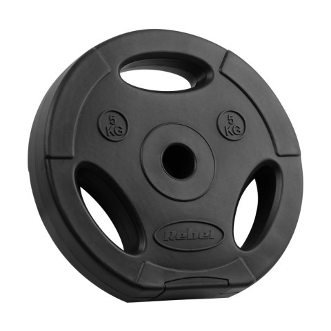 Obciążenie bitumiczne zestaw 4x5kg, otwór 31mm, talerz z uchwytami, REBEL ACTIVE