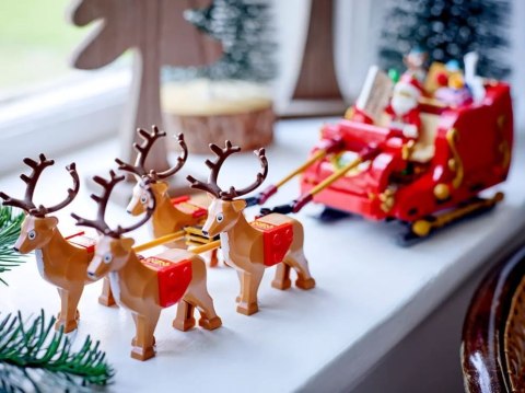 Klocki 40499 sanie Świętego mikołaja