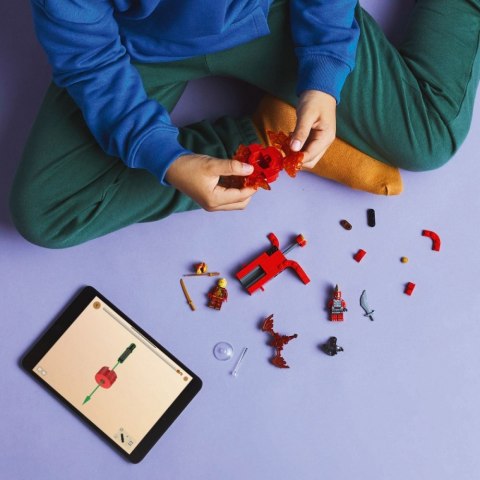 Klocki ninjago 71823 smoczy spinner spinjitzu kaia