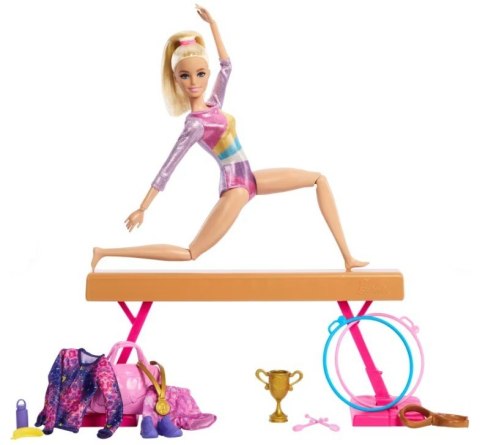 Lalka barbie gimnastyczka