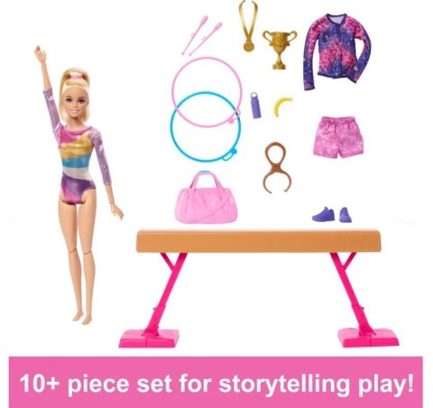 Lalka barbie gimnastyczka