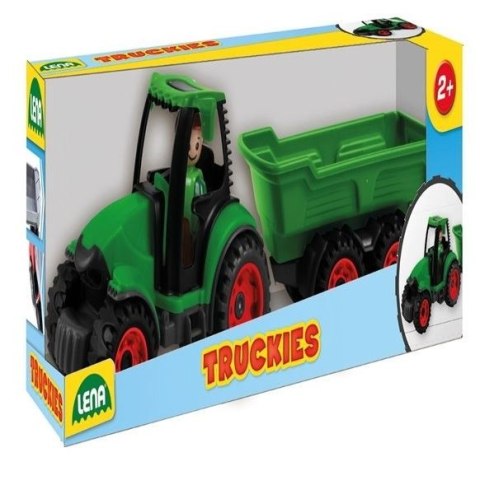Traktor z przyczepą 38 cm truckies