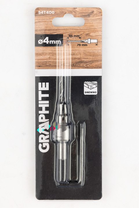 Wiertło do konfirmatów 4/6 mm