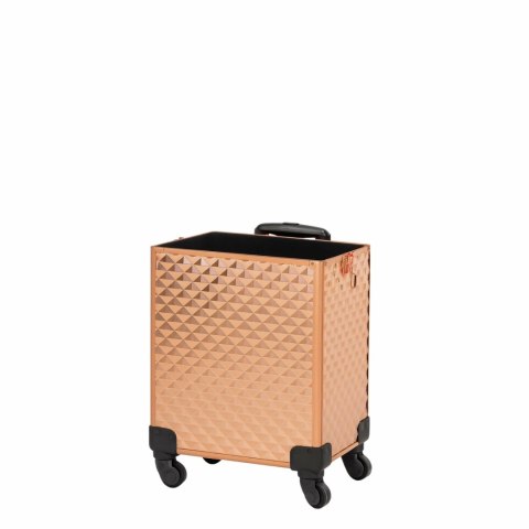CA40A Kuferek kosmetyczny duży rose gold