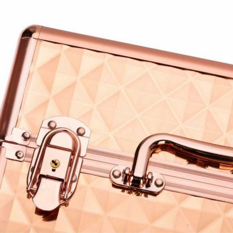 CA40A Kuferek kosmetyczny duży rose gold