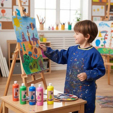 Farby plakatowe- zestaw 18szt x500ml Maaleo 26341